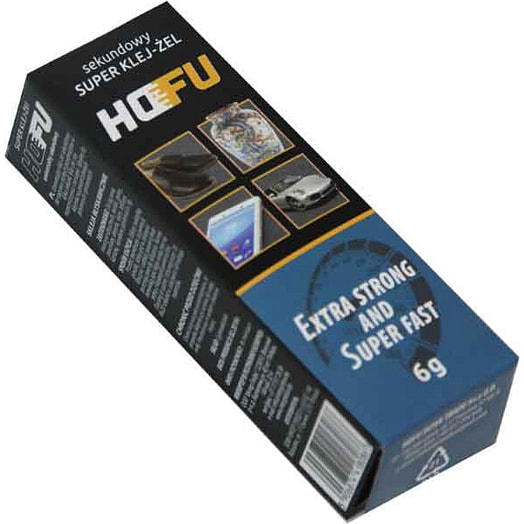 Супер клей-гель HOFU 6г цианоакриловый Польша