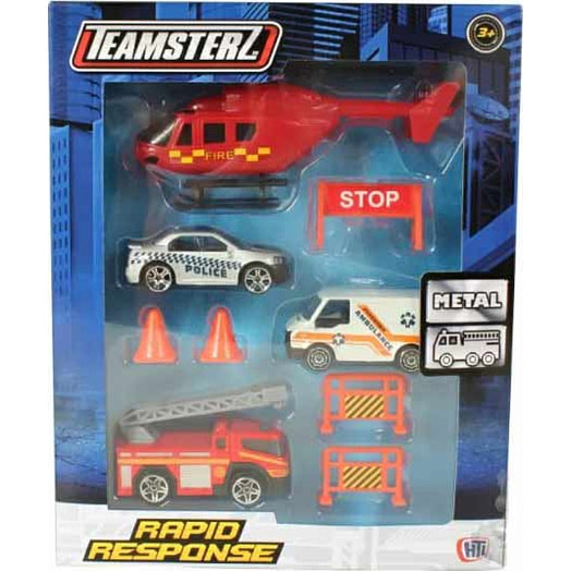 Игровой набор Служба быстрого реагирования арт.1416865 HTI TOYS HK LIMITED Китай Teamsterz
