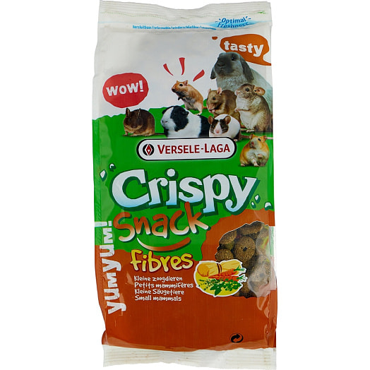 Корм Crispy Snack Fibres 650г для грызунов с овощами Versele-laga Бельгия Crispy
