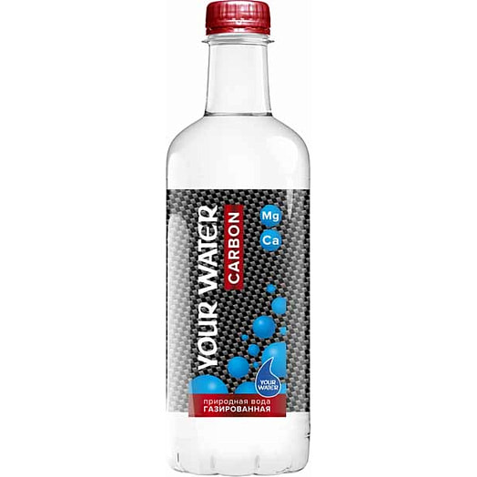 Вода питьевая природная газированная Your Water 500мл ПЭТ Беларусь Your Water