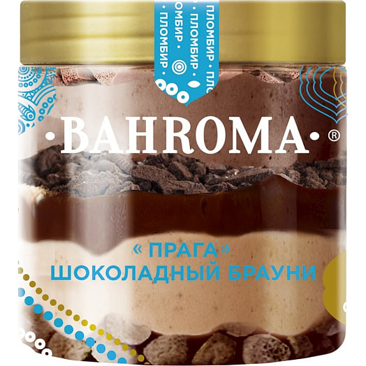 Мороженое Bahroma Прага шоколад 320г Шин-Лайн Казахстан Bahroma
