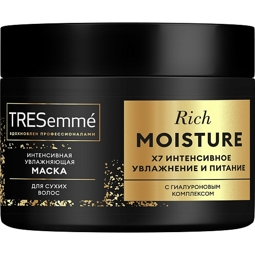 Маска для волос 300мл для сухих волос rich moisture Unilever Россия tresemme