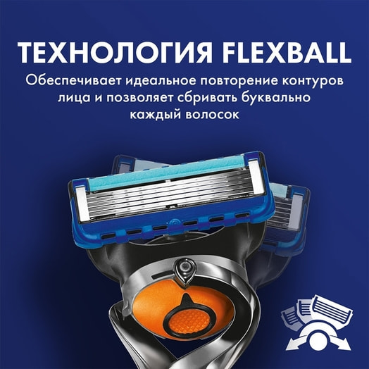 Сменные кассеты Fusion ProGlide для бритья 2шт Procter & Gamble Вьетнам