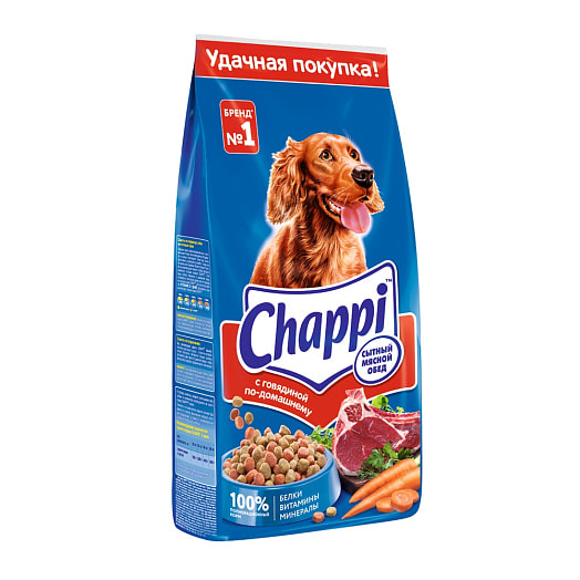 Chappi Корм с говядиной по-домашнему х1 15кг Mars Россия Mars