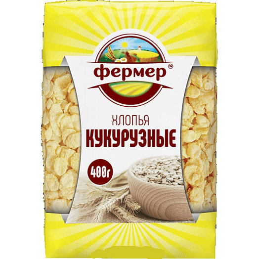 Хлопья 400г кукурузные ООО БерталСервис Россия