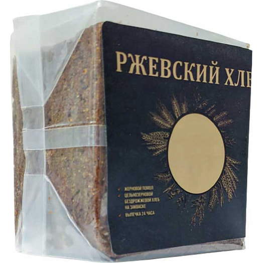 Хлеб Ржевский 450г цельнозерновой Россия СпортХлеб