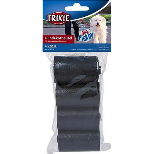 Пакеты одноразовые Trixie 4рул*20пак Trixie Heimtierbedarf GmbH & Co KG Китай Trixie