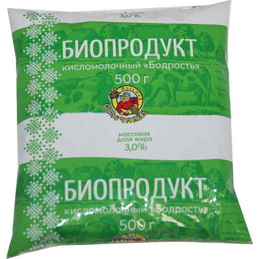 Биопродукт Бодрость 2.5% 500мл пл. Шкловский маслодельный завод Беларусь Избушка молочника