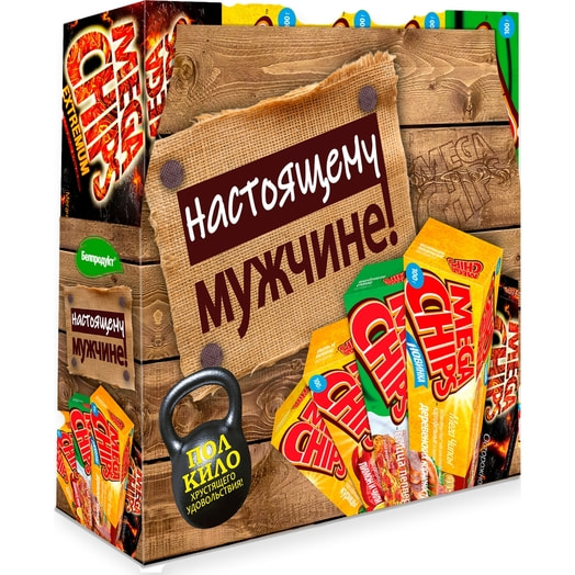Набор мегачипсов картофельных (5*100гр) 500г ООО Белпродукт Беларусь