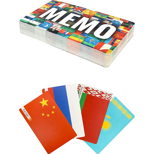 Мемо Флаги мира (50 карт) арт.ИН-6525 Россия