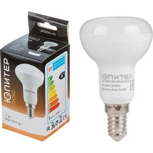 Лампа светодиодная Вт 170-240В E14 4000К арт.JP5100-42 SKIPFIRE LIMITED, Romamou,2, T Китай