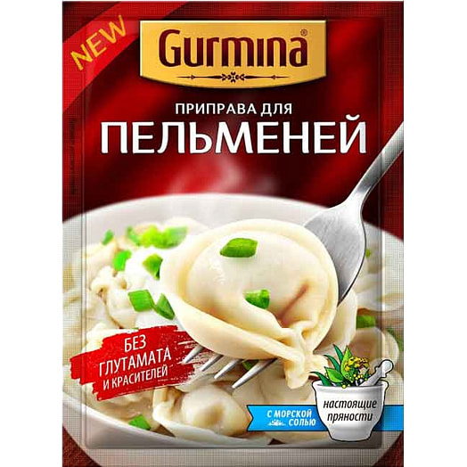 Приправа Gurmina 40г для пельменей Гурмина Беларусь