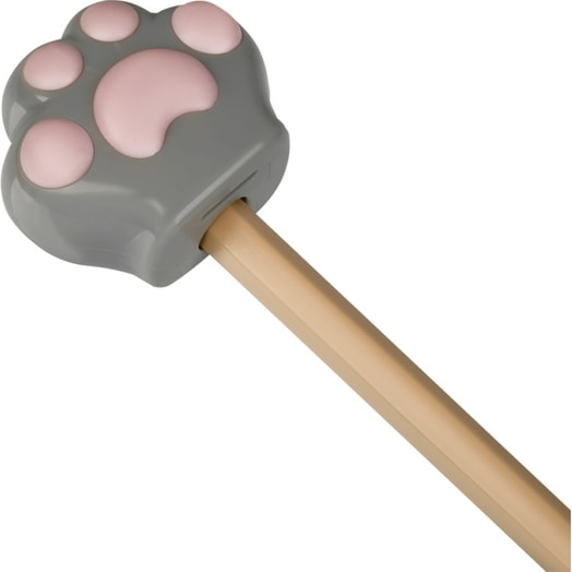 Точилка пластик Meshu Little Paw 1отв (ассорти) арт.MS_65654 Meshu Китай