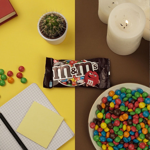 Драже M&Ms 45г с молочным шоколадом Россия
