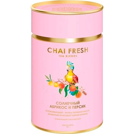 Чайный напиток фруктовый Fresh Абрикос, персик 70г ООО Ливфреш Россия Fresh