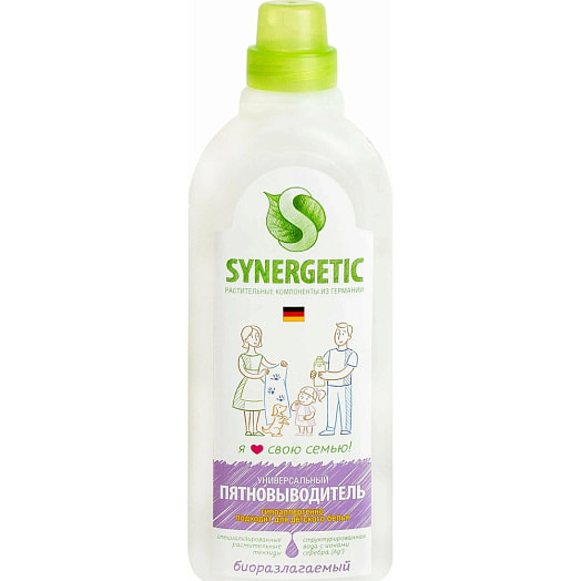 Пятновыводитель SYNERGETIC 1л Россия