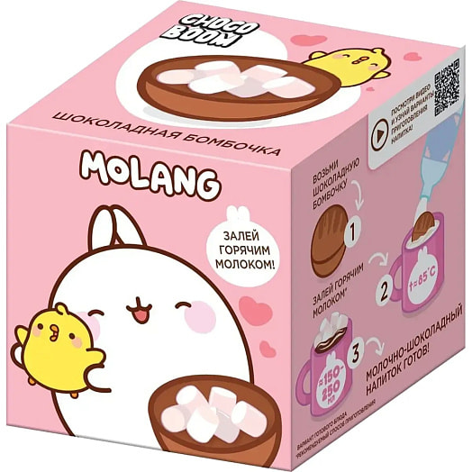 Шар из глазури Choco Boom с маршмеллоу Kuromi My melody 28г ООО Пром СП Россия