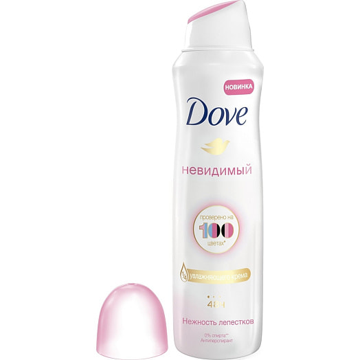 Дезодорант DOVE 150мл невидимый нежность лепестков Россия
