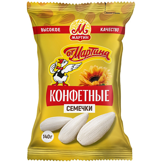 Семечки От Мартина Премиум Конфетные 140г Россия