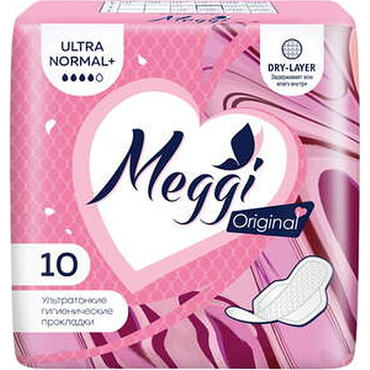 Гигиенические прокладки Meggi Ultra Normal plus 10шт ООО Кампари Беларусь