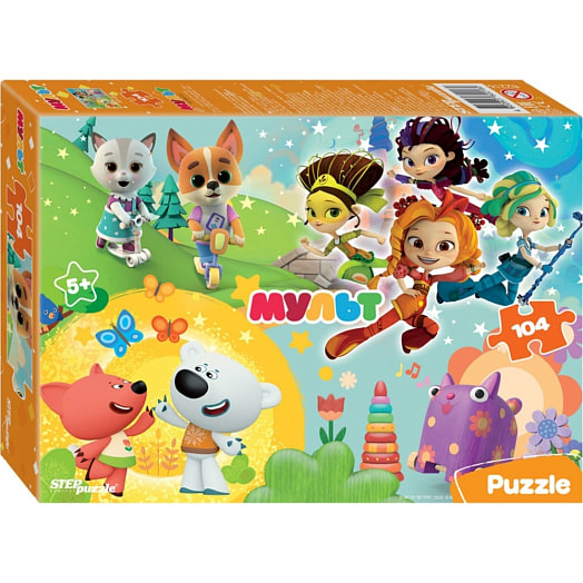 Мозаика Puzzle Сказочный патруль и др. мульт 104 элемента арт.ST82216 Россия
