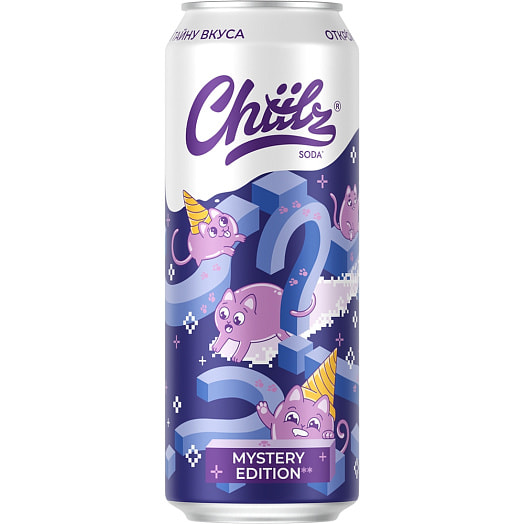 Напиток б/алк Чилз Таинственный 450мл ж/б ООО Лебедянский Беларусь