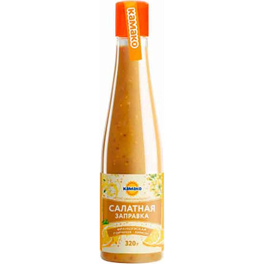 Салатная заправка французская горчица-лимон 320г ПЭТ камако Беларусь
