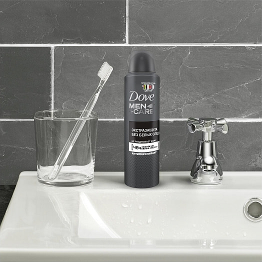 Антиперспирант аэрозоль DOVE 150мл Экстразащита без белых следов Россия