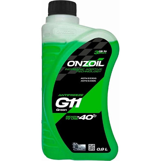 Антифриз Onzoil G11 Green 0,9л ООО М1 Трейдинг Беларусь