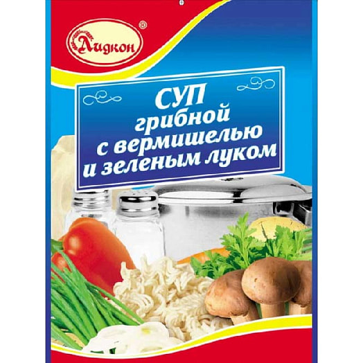 Суп грибной с вермиш с зеленым луком 70г Беларусь