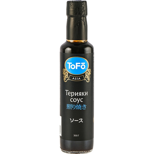 Соус cоевый ToFo Терияки 300мл ООО РК Ресурс-С Россия