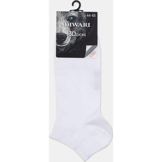 Носки мужские DIWARI 3DSOCKS 3DSOCKS, р.29, 000 белый арт.23С-122СП СООО Конте Спа Беларусь Conte