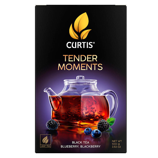 Чай Curtis Tender Moments 100г листовой аромат. Компания Май Россия Компания Май