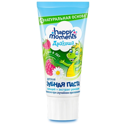 Паста зубная детская Дракоша 60мл малина Россия