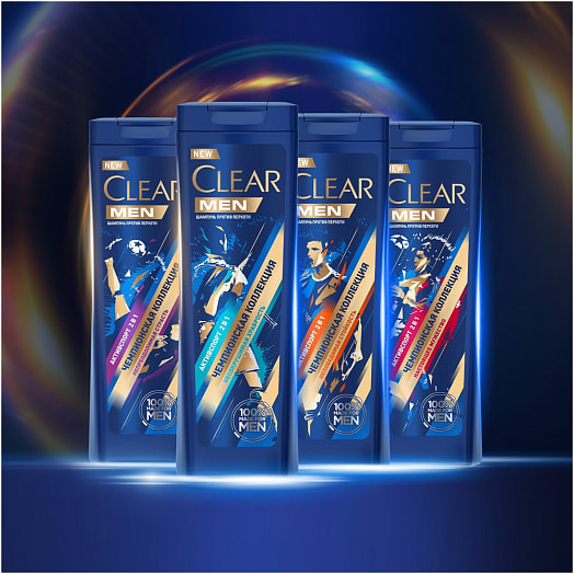 Шампунь CLEAR VITA ABE 400мл 2в1 Россия