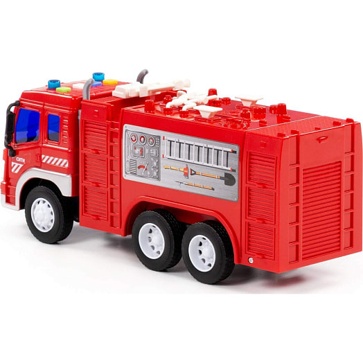 Автомобиль-пожарный Сити инерционный арт.86396 СООО ПП ПОЛЕСЬЕ Беларусь Полесье