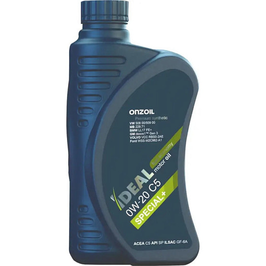 Масло моторное синтетическое ONZOIL IDEAL 0W-20 C5, 0.9 л ООО М1 Трейдинг Беларусь ONZOIL