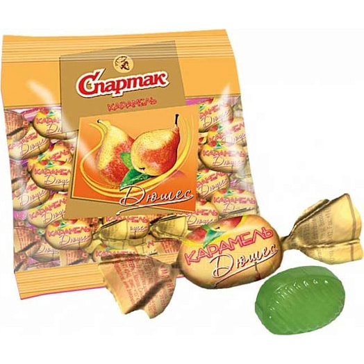 Карамель Дюшес 200г пл. со вкусом груши Беларусь