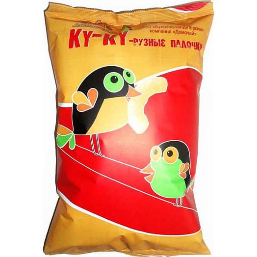 Кукурузные палочки Ку-ку 150г пакет БКК Домочай Беларусь