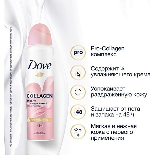Дезодорант-антиперспирант Pro-Collagen 150мл Unilever Россия Dove
