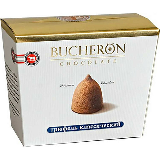Конфеты шоколадные Bucheron 175г трюфель классический Россия