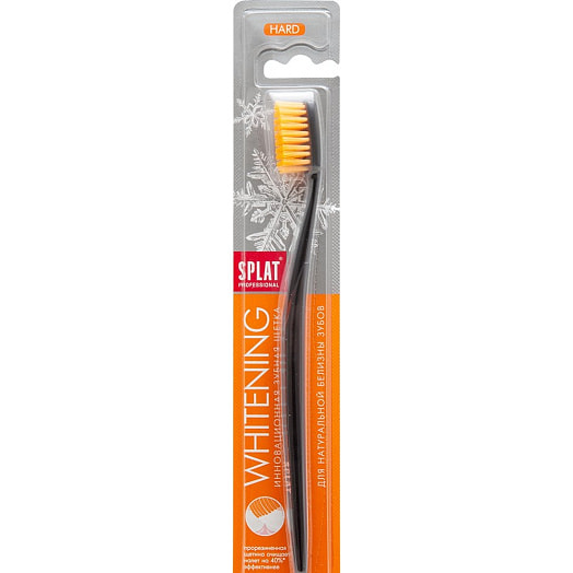 Зубная щетка жесткая WHITENING SPLAT Россия SPLAT