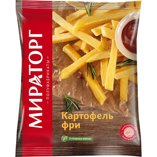 Картофель фри Мираторг 500г Трио-Инвест Россия