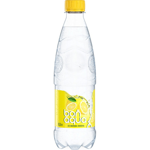 Вода ароматизированная BonAqua 500мл со вкусом лимона Coca-Cola Беларусь Bonaqua