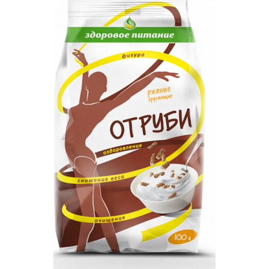 Отруби ржаные 100г Россия