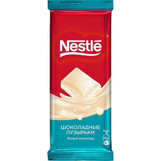 Шоколад Нестле 80г белый пористый ООО Нестле Россия Россия Nestle