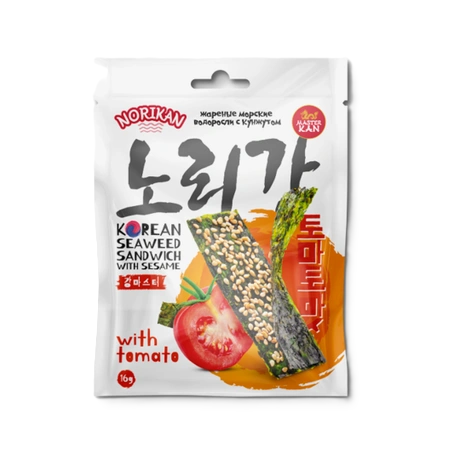 Сэндвич NoriKan Tomato Sesame с кунжутом и томатом 16г Китай