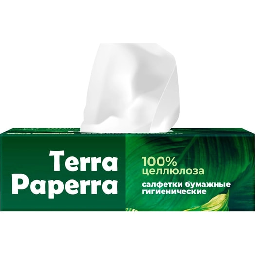 Салфетки бумажные гигиенические Terra Paperra 100л ОАО БФ Спартак Беларусь Terra Paperra