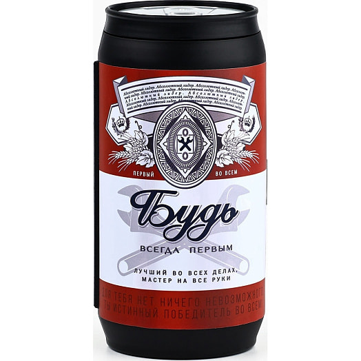 Набор инструментов в банке Будь всегда первым (13пр) арт.4460206 Китай Сима-ленд