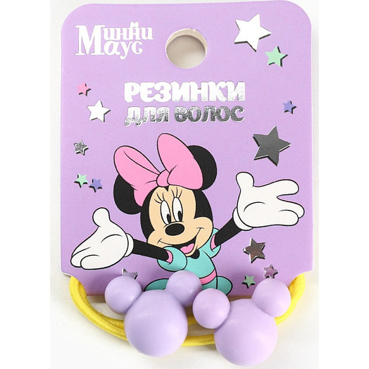 Резинка для волос Минни Маус 2шт арт.10048307 Shantou Chenghai Yibao Toys Factory Китай Disney